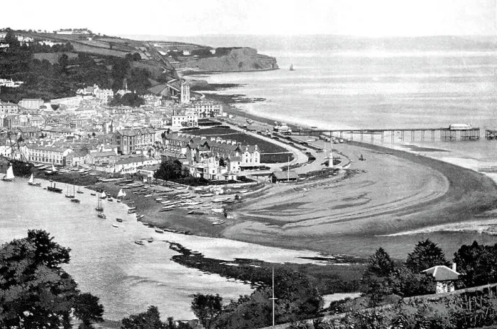 Framed Print : Teignmouth early 1900s Framed Print : Teignmouth early 1900s
