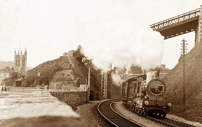 Framed Print : Teignmouth railway steam train Framed Print : Teignmouth railway steam train