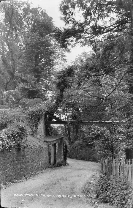 Framed Print : Teignmouth Smugglers Lane Framed Print : Teignmouth Smugglers Lane