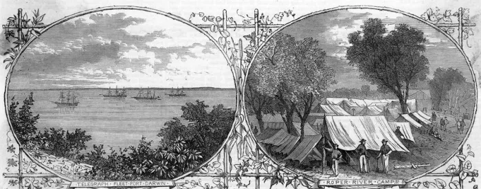 Framed Print : TELEGRAPH / AUSTRALIA / 1873 Framed Print : TELEGRAPH / AUSTRALIA / 1873