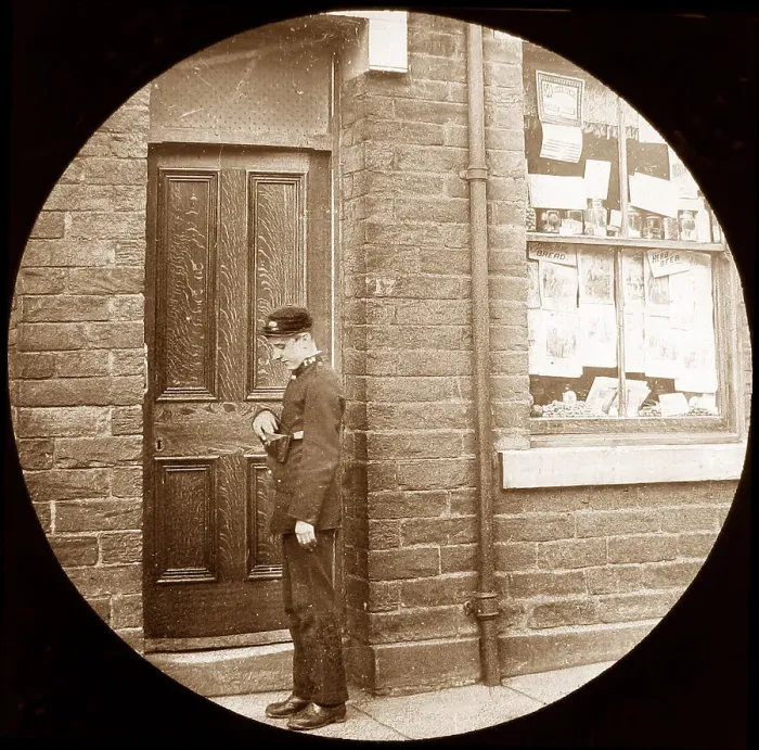 Framed Print : Telegraph Boy Framed Print : Telegraph Boy