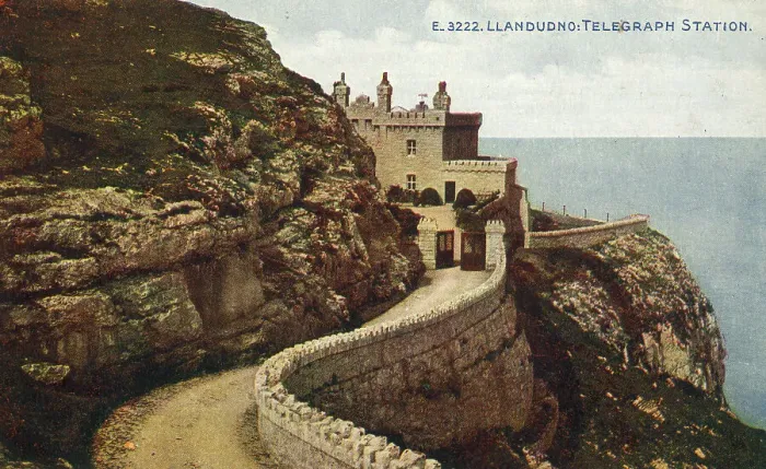 Framed Print : Telegraph Station, Llandudno, Wales Framed Print : Telegraph Station, Llandudno, Wales