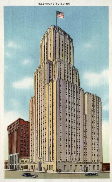 Framed Print : Telephone Building, Minneapolis, Minnesota, USA Framed Print : Telephone Building, Minneapolis, Minnesota, USA