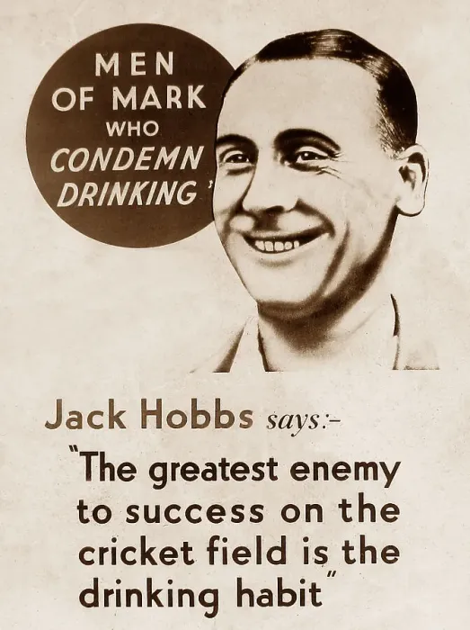 Framed Print : Temperance message Jack Hobbs Framed Print : Temperance message Jack Hobbs