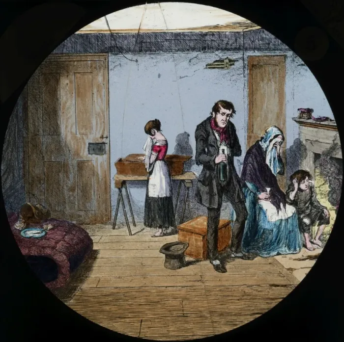 Framed Print : Temperance Tale - The Bottle part 4 Framed Print : Temperance Tale - The Bottle part 4