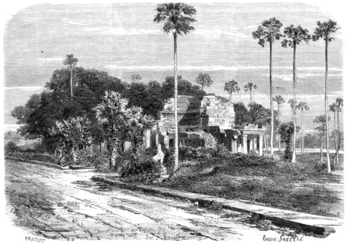 Framed Print : Temple at Angkor Wat Framed Print : Temple at Angkor Wat