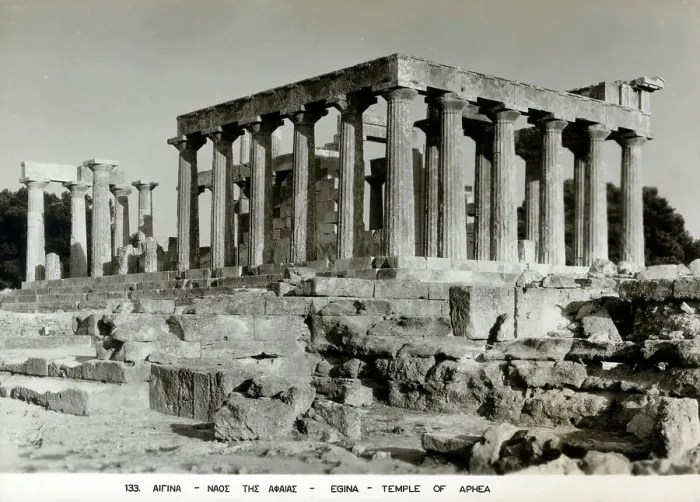 Framed Print : The Temple of Aphaia - Aigina, Greece Framed Print : The Temple of Aphaia - Aigina, Greece