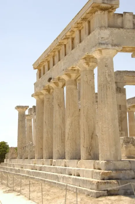 Framed Print : Temple of Aphaia. Greece Framed Print : Temple of Aphaia. Greece