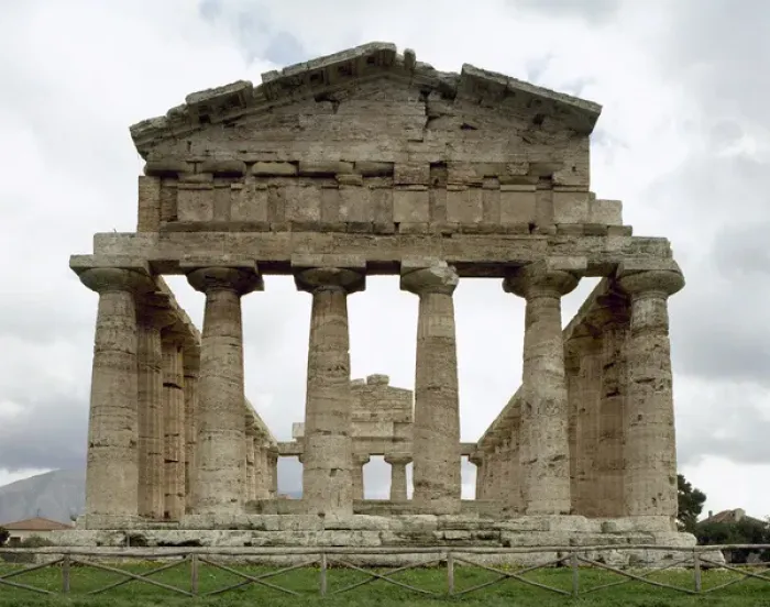 Framed Print : Temple of Athena. Paestum Framed Print : Temple of Athena. Paestum