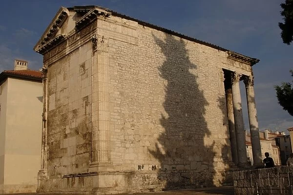 Temple of Augustus. Pula. Croatia