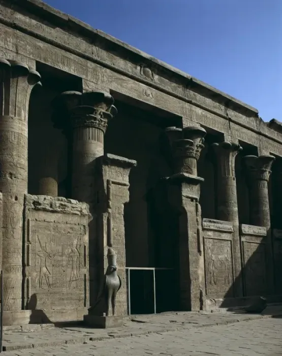 Framed Print : Temple of Horus. EGYPT. QUENA. Edfu. Temple of Framed Print : Temple of Horus. EGYPT. QUENA. Edfu. Temple of