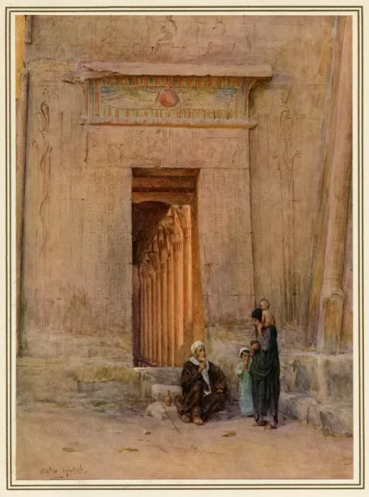 Framed Print : Temple of Isis in Egypt Framed Print : Temple of Isis in Egypt