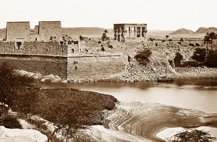 Framed Print : Temple of Isis at Philae Framed Print : Temple of Isis at Philae