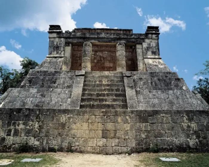 Framed Print : Temple of the Jaguars. 10th-12th c. MEXICO. YUCATN