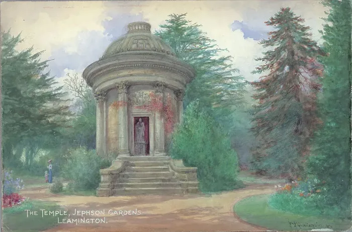 Framed Print : The Temple, Jephson Gardens, Leamington Spa Framed Print : The Temple, Jephson Gardens, Leamington Spa