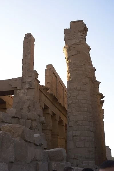 Temple of Karnak. The Great Temple of Amon. Hypostyle hall