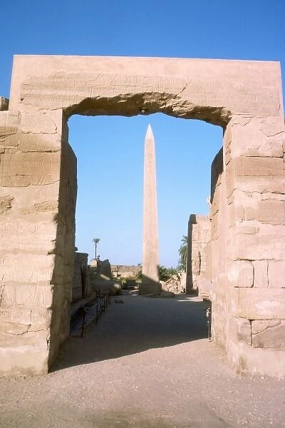 Temple of Karnak, obelisk erected by Queen Hatshepsut