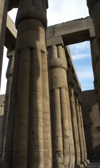 Framed Print : Temple of Luxor. Columns Framed Print : Temple of Luxor. Columns