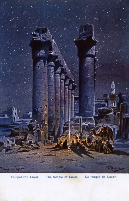 Framed Print : Temple of Luxor, Luxor (ancient Thebes), Egypt Framed Print : Temple of Luxor, Luxor (ancient Thebes), Egypt