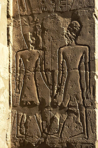 Temple of Luxor. Relief
