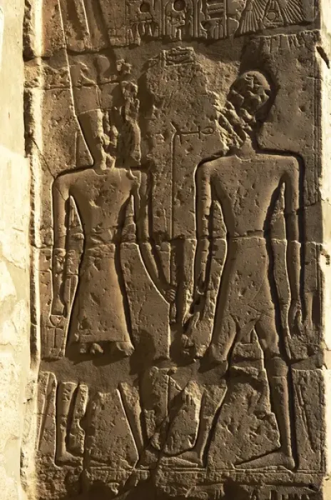 Framed Print : Temple of Luxor. Relief Framed Print : Temple of Luxor. Relief
