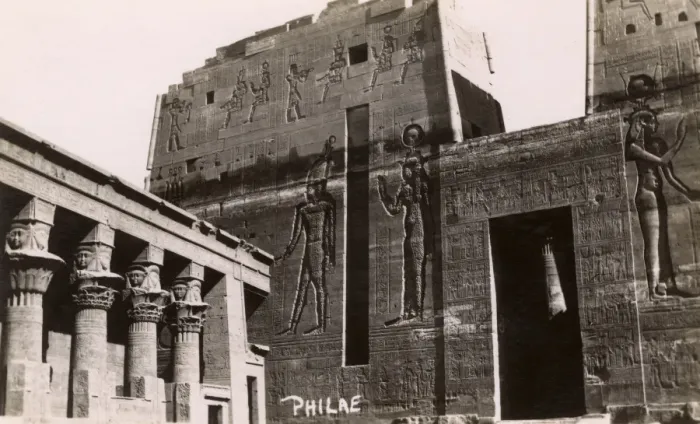 Framed Print : The Temple of Philae, Nile, Egypt Framed Print : The Temple of Philae, Nile, Egypt