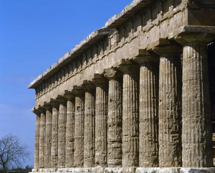 Framed Print : Temple of Poseidon. Paestum Framed Print : Temple of Poseidon. Paestum