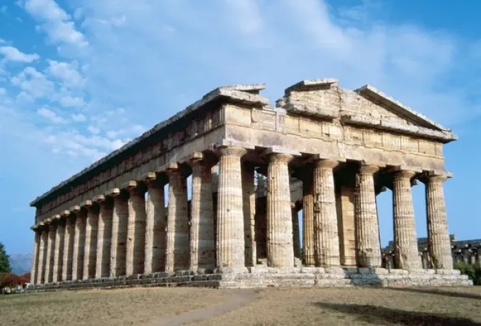 Framed Print : Temple of Poseidon. Paestum Framed Print : Temple of Poseidon. Paestum