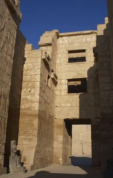 Temple of Ramses III. Entrance