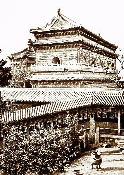 Temple of Ten Thousand Buddhas, Hong Kong, early 1900s