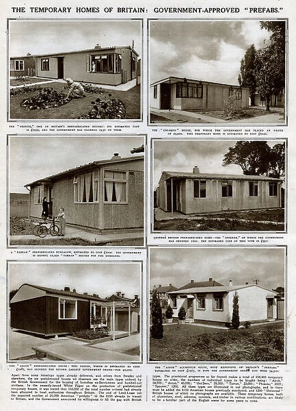 Temporary homes of Britain 1945