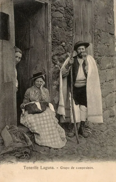 Framed Print : Tenerife - San Cristobal de La Laguna - Campesinos