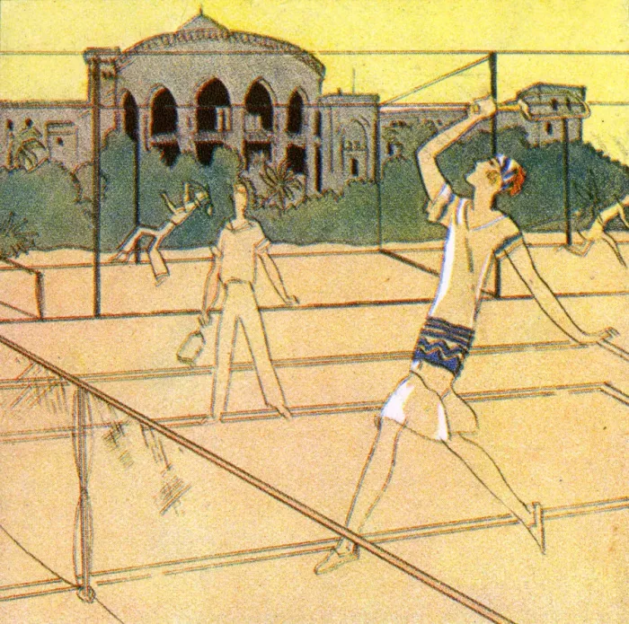 Framed Print : TENNIS AT CAIRO Framed Print : TENNIS AT CAIRO