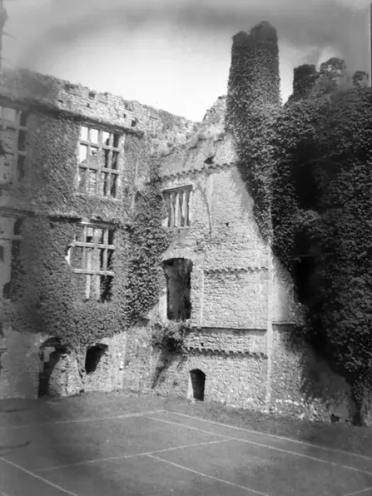Framed Print : Tennis court, Carew Castle, Pembrokeshire, South Wales Framed Print : Tennis court, Carew Castle, Pembrokeshire, South Wales