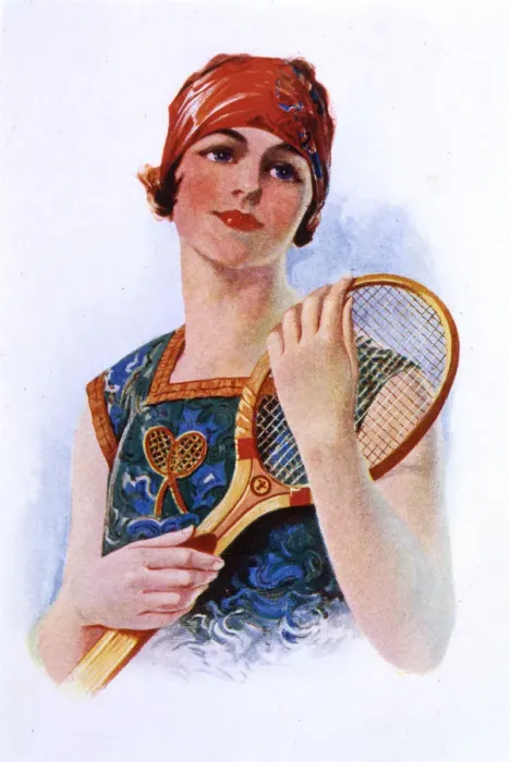 Framed Print : THE TENNIS GIRL Framed Print : THE TENNIS GIRL