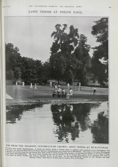 Framed Print : Tennis at Hurlingham Framed Print : Tennis at Hurlingham