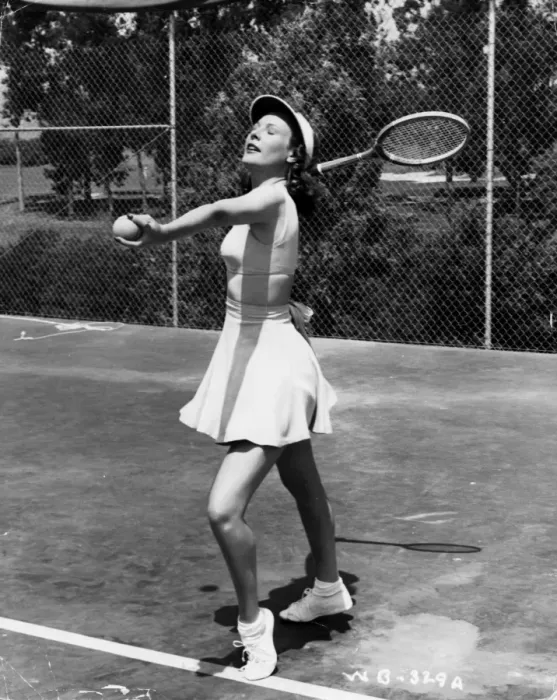 Framed Print : Tennis Poser