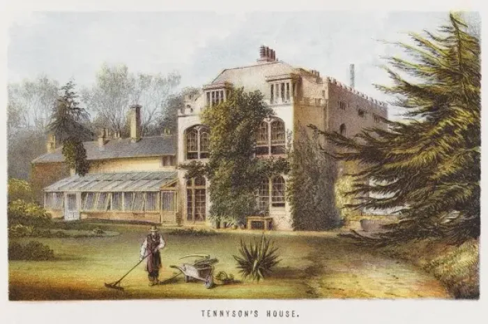 Framed Print : Tennyson home I. O. W Framed Print : Tennyson home I. O. W