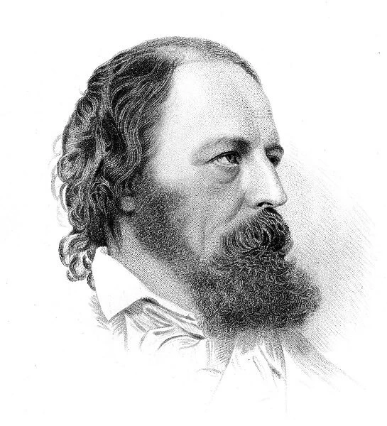 Tennyson Mote. Alfred Tennyson (1809 - 1892) the English poet