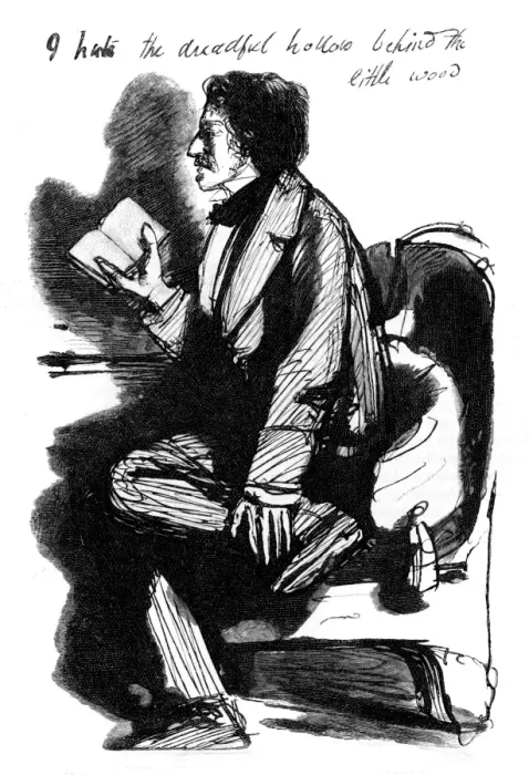 Framed Print : Tennyson reading Maus Framed Print : Tennyson reading Maus