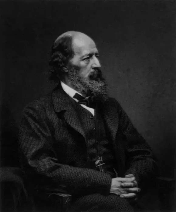 Framed Print : Tennyson seated Framed Print : Tennyson seated