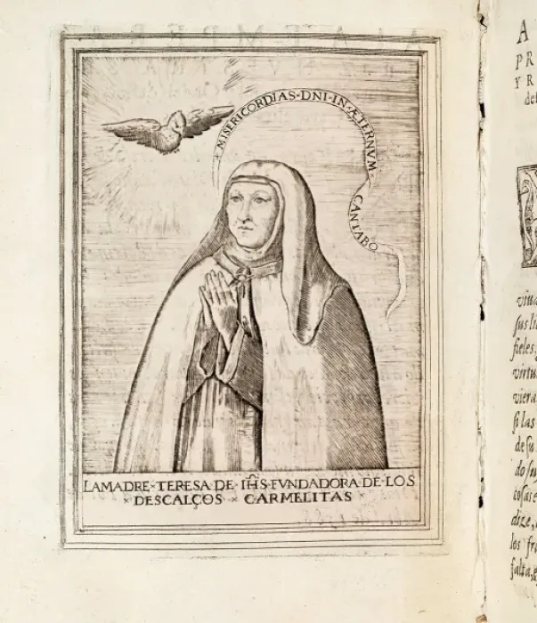 Framed Print : TERESA of JESUS, Saint (1515-1582) Framed Print : TERESA of JESUS, Saint (1515-1582)