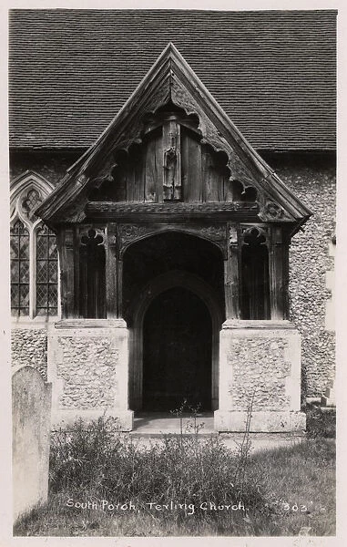 Terling, Essex - Terling Church - The South Porch