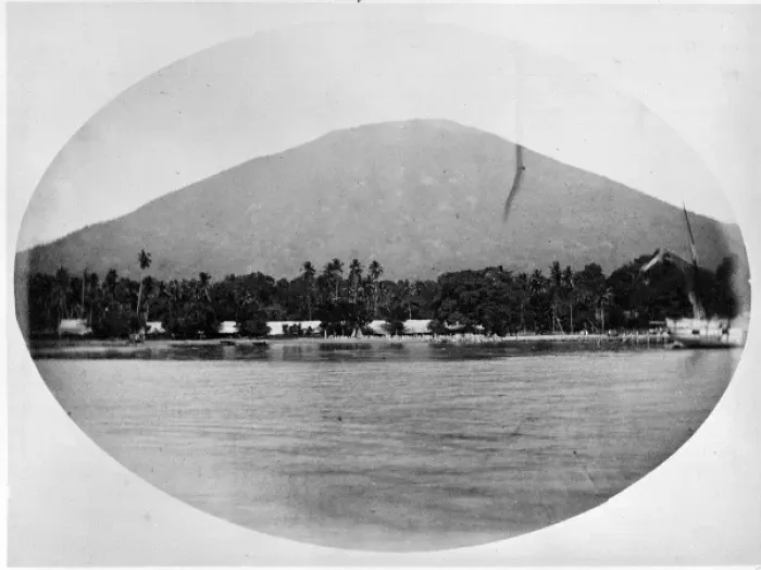 Framed Print : Ternate from Challenger, Ternate Moluccas, Indonesia Framed Print : Ternate from Challenger, Ternate Moluccas, Indonesia