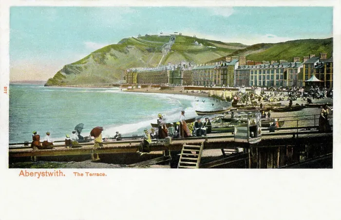 Framed Print : The Terrace, Aberystwyth, Ceredigion, Wales Framed Print : The Terrace, Aberystwyth, Ceredigion, Wales