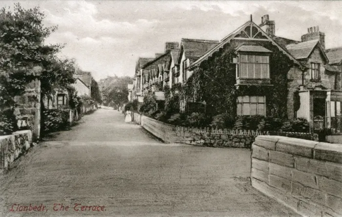 Framed Print : The Terrace, Llanbedr, Gwynedd Framed Print : The Terrace, Llanbedr, Gwynedd