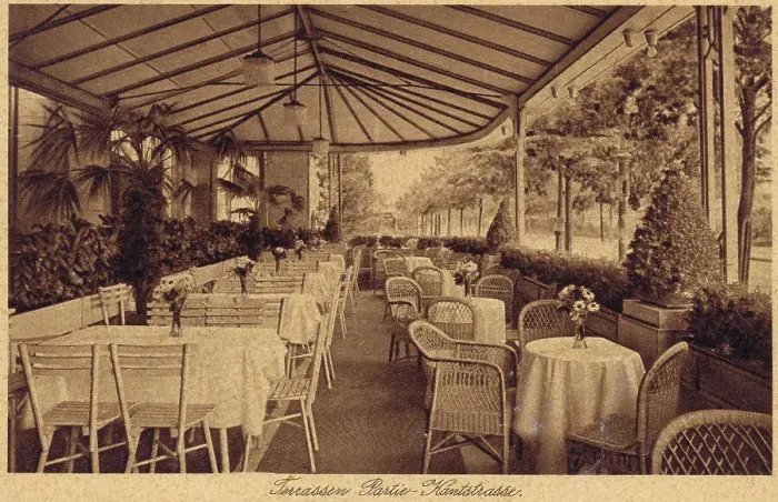 Framed Print : The Terrace of the Regina Palast, Charlottenburg, Berlin Framed Print : The Terrace of the Regina Palast, Charlottenburg, Berlin