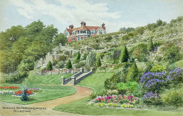 Terraces, Spa Pavilion Gardens, Felixstowe, Suffolk