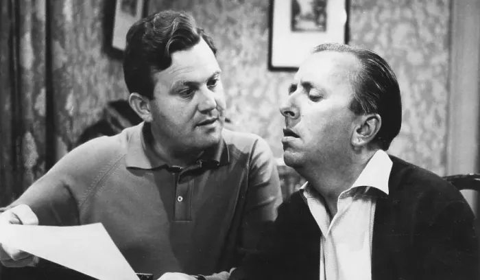 Framed Print : Terry Scott and Hugh Lloyd, British comedy actors Framed Print : Terry Scott and Hugh Lloyd, British comedy actors