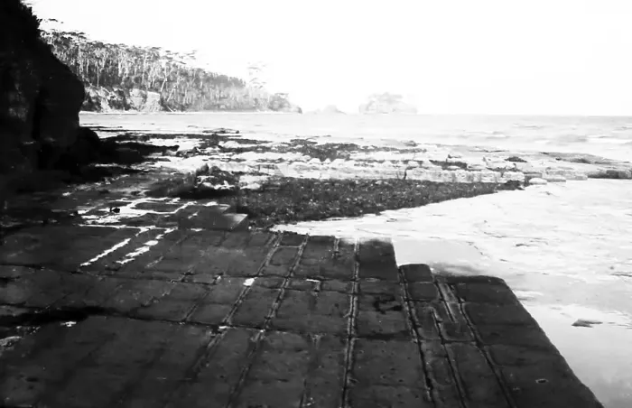 Framed Print : Tessalated pavement, Launceston, Tasmania Framed Print : Tessalated pavement, Launceston, Tasmania